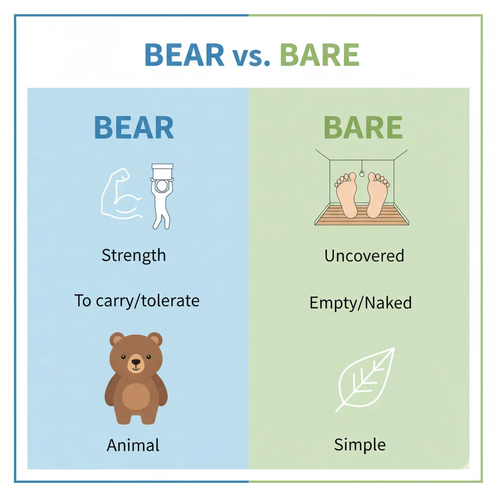 bear or bare