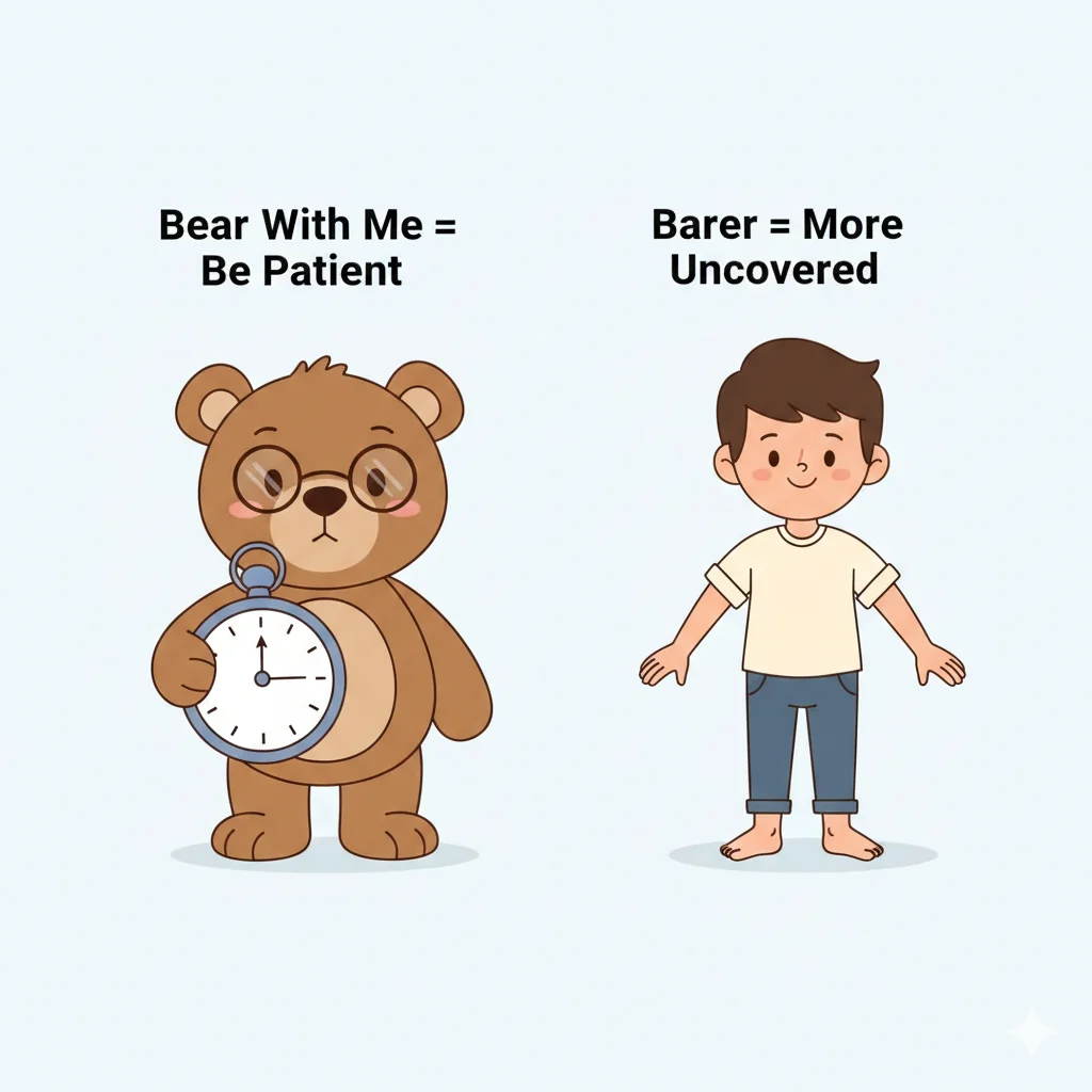 Bear With Me or Barer