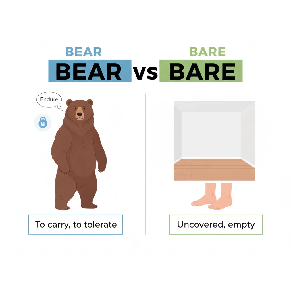 bear or bare