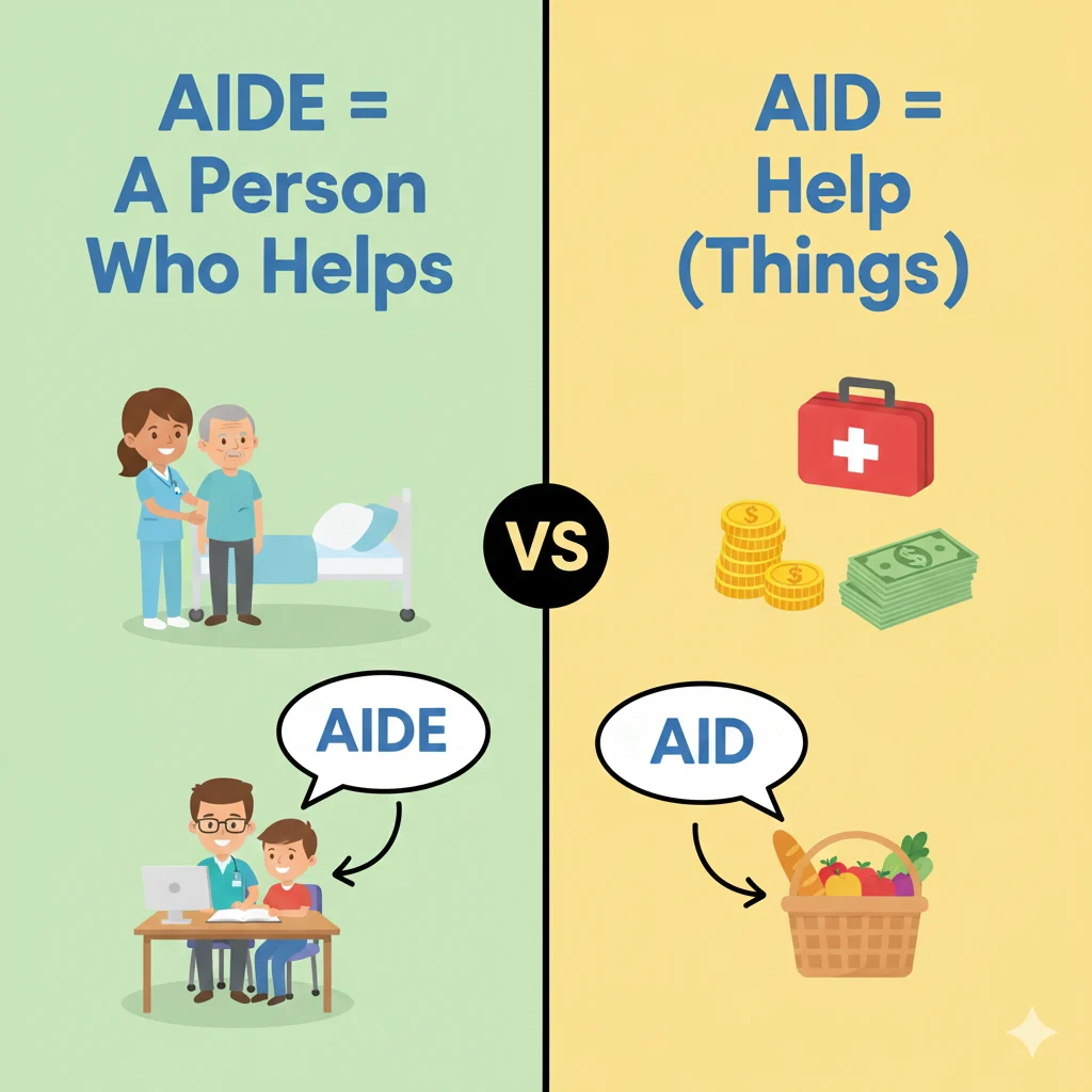 Aide or Aid