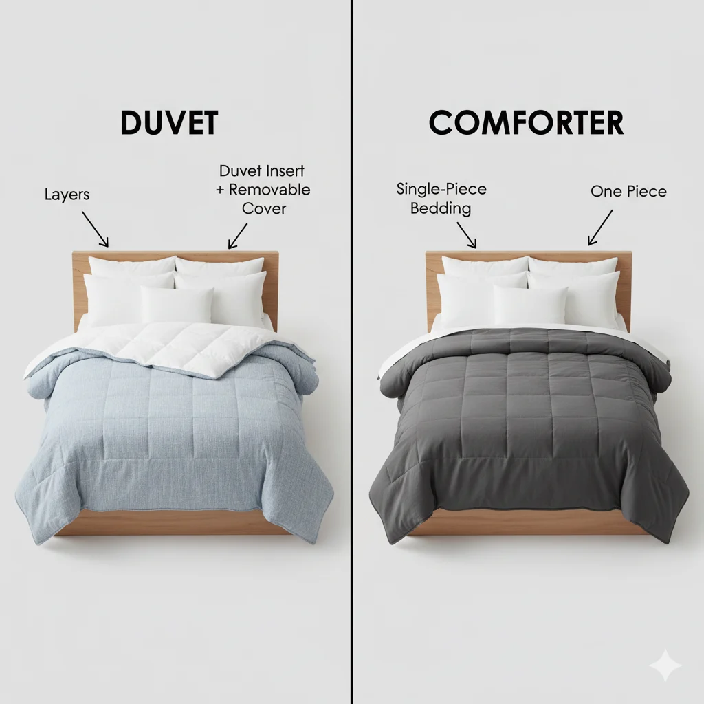 duvet or comforter