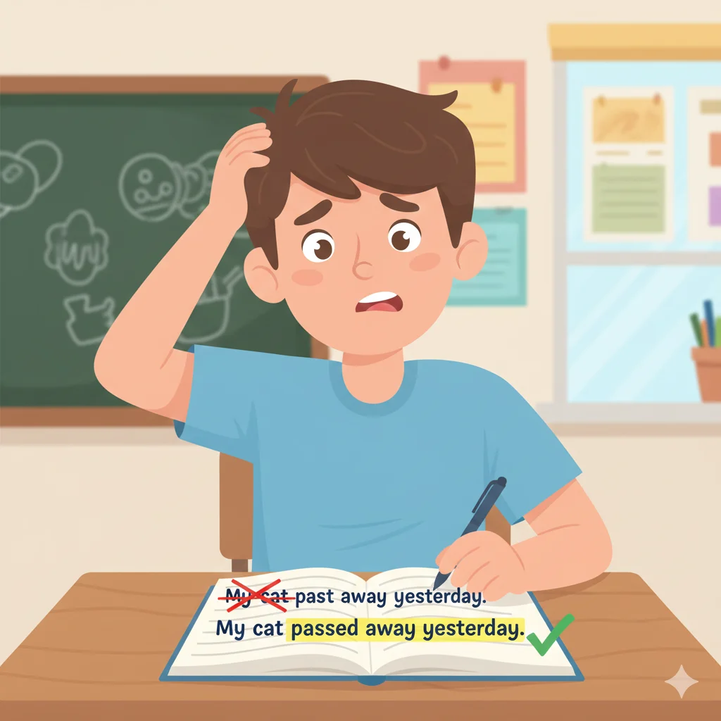 Passed Away or Past Away