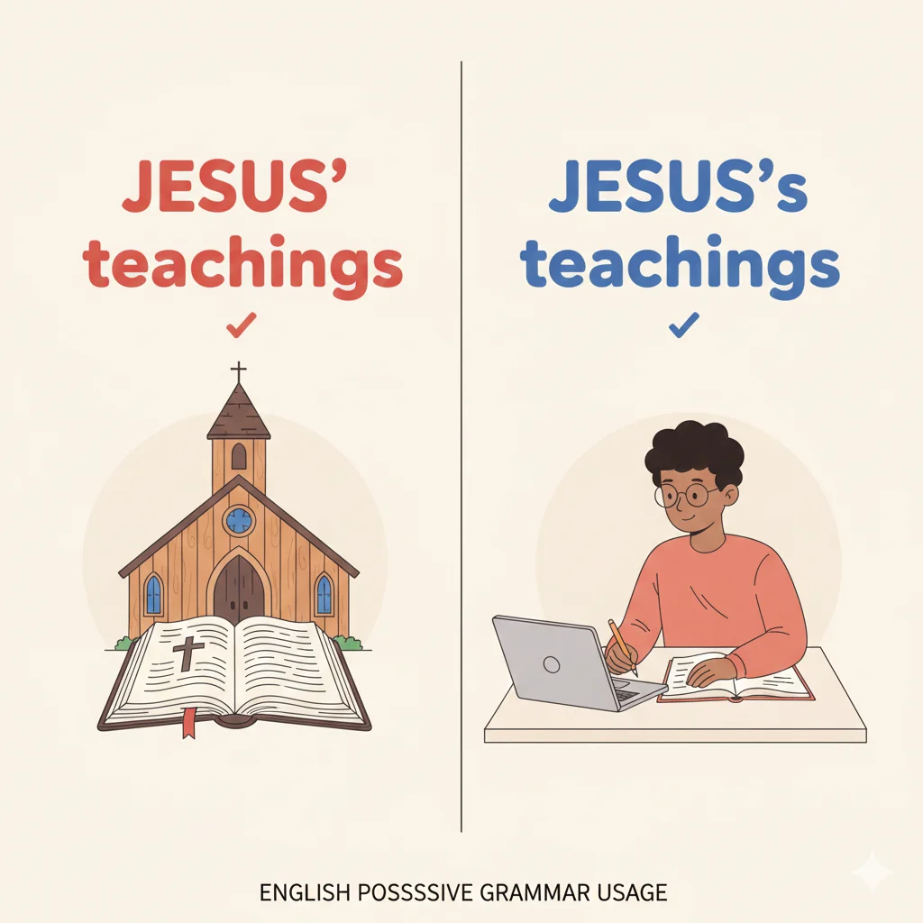 jesus' or jesus's