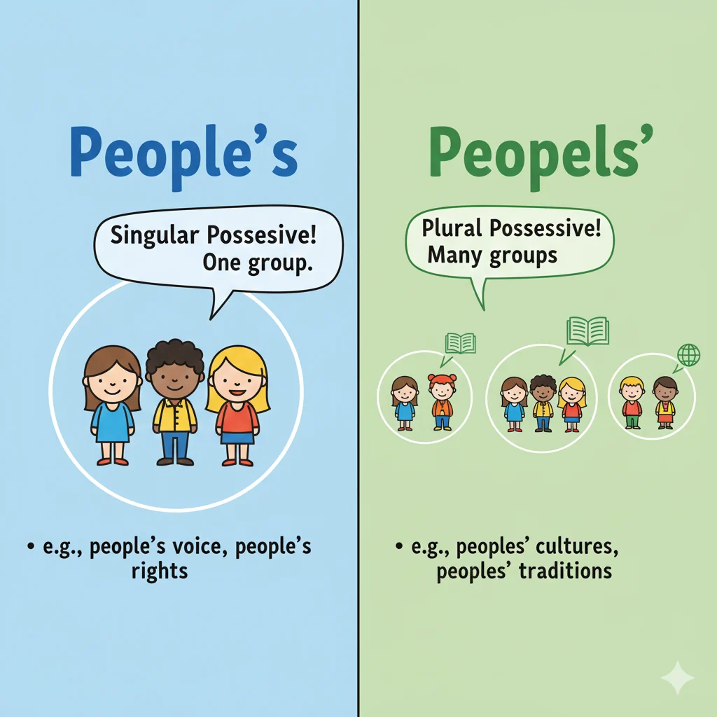 People’s or Peoples’