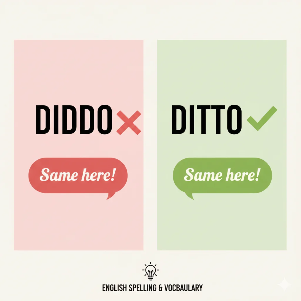 Diddo or Ditto