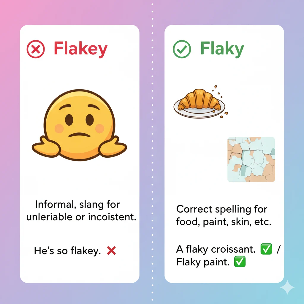 Flakey or Flaky