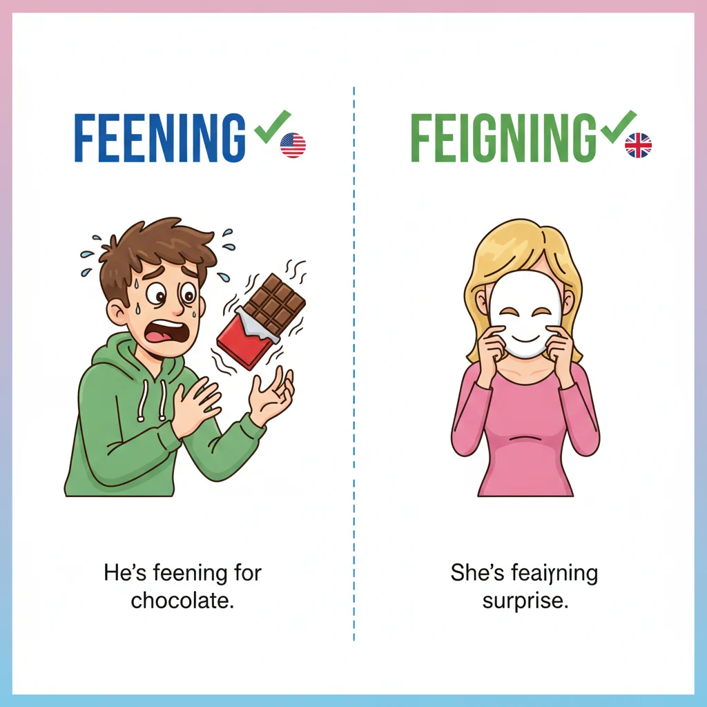 feening or feigning