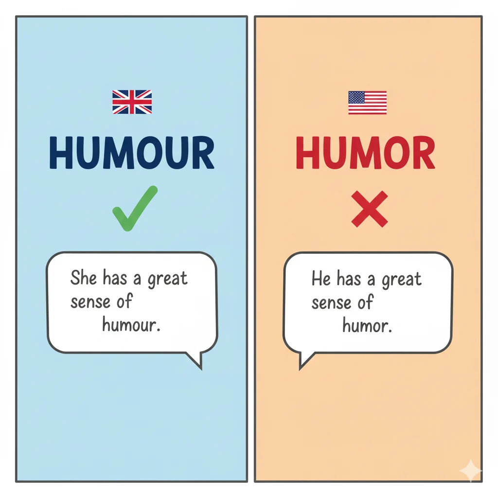 Humour or Humor