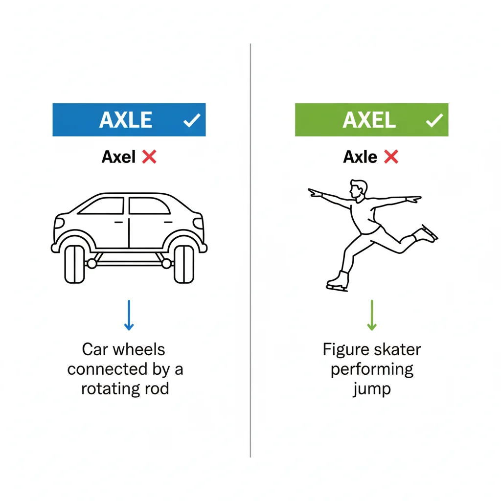 axle or axel