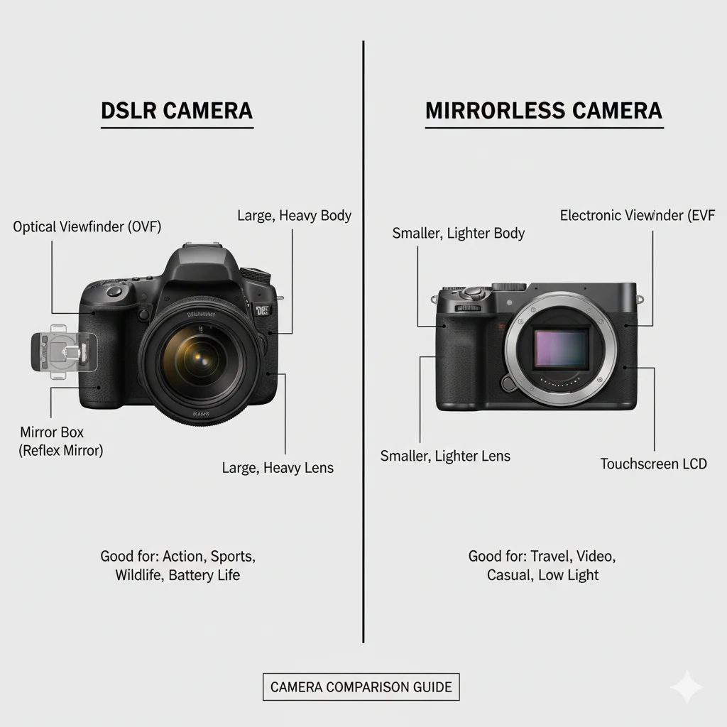 dslr or mirrorless