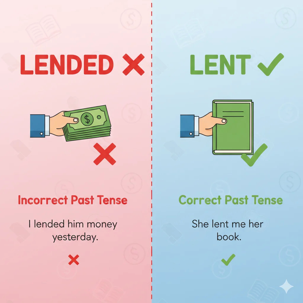 lended or lent