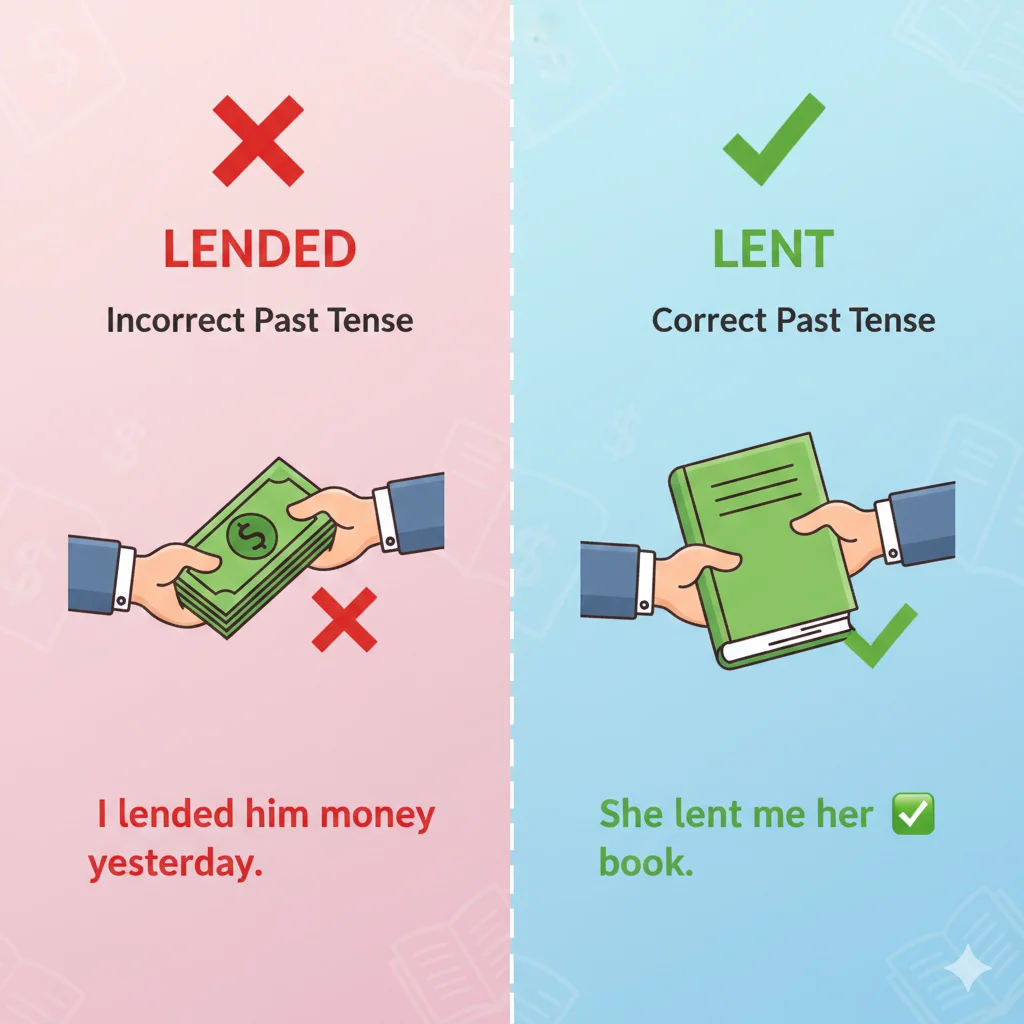 lended or lent