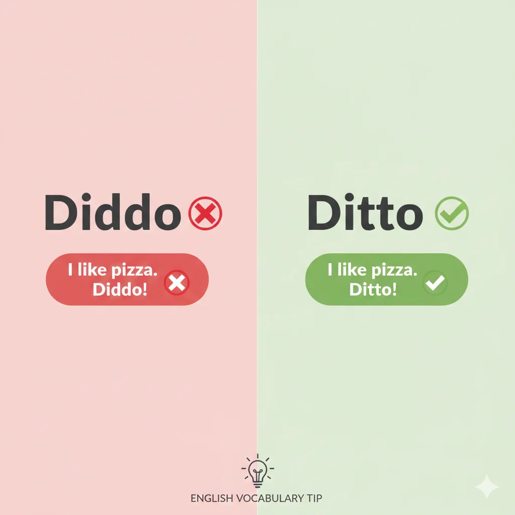 Diddo or Ditto