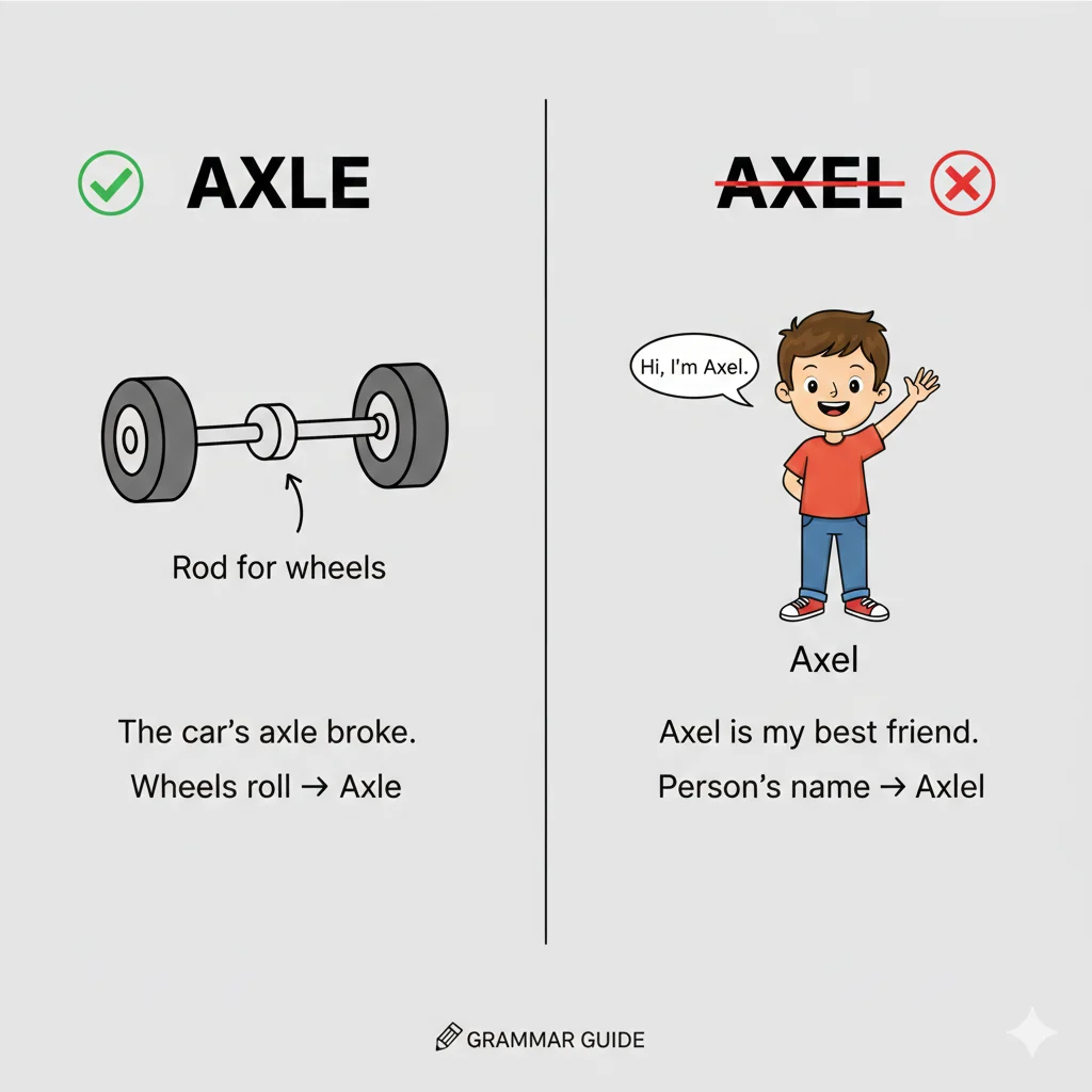 axle or axel
