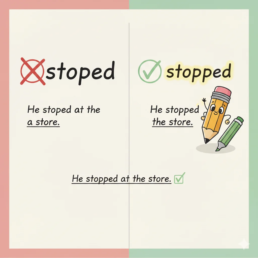 Stoped or Stopped