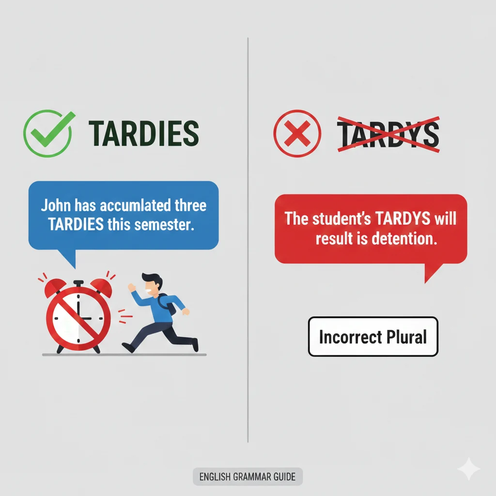 tardies or tardys