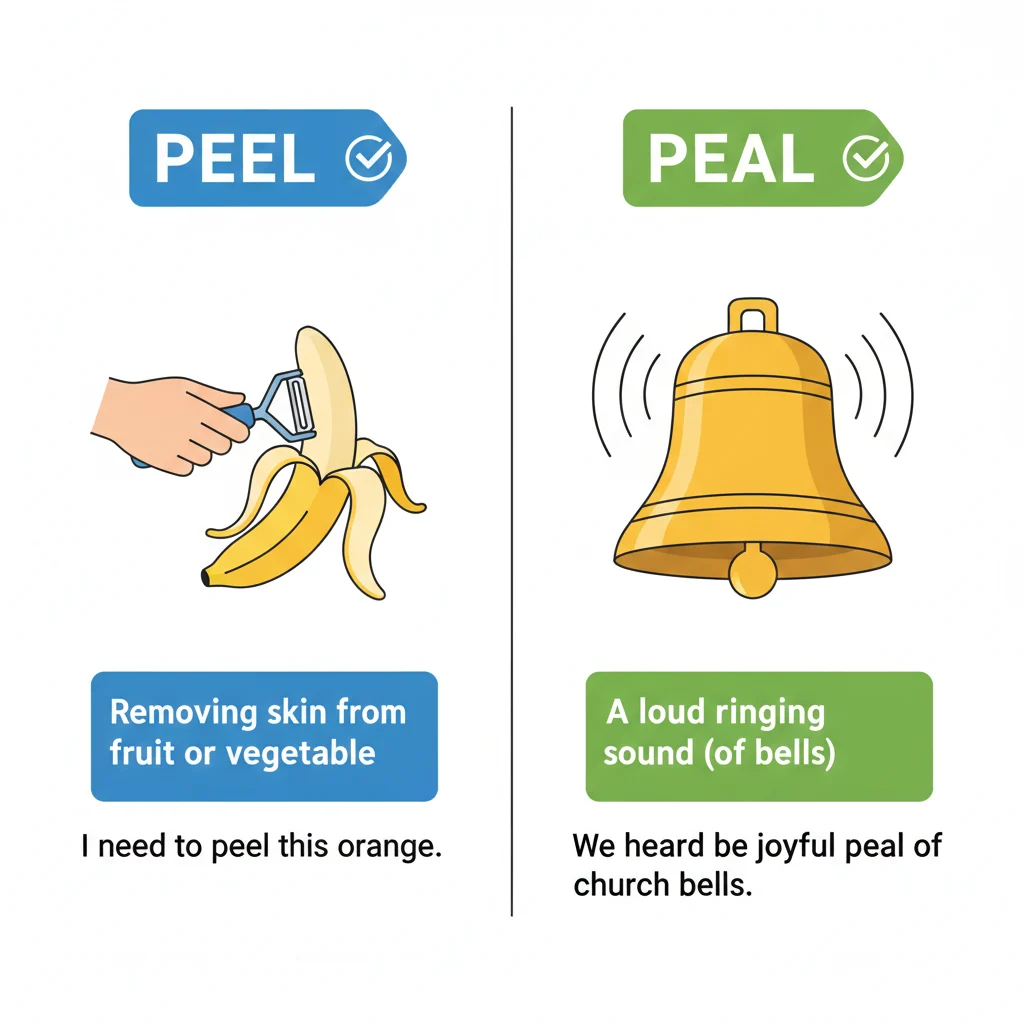 peel or peal