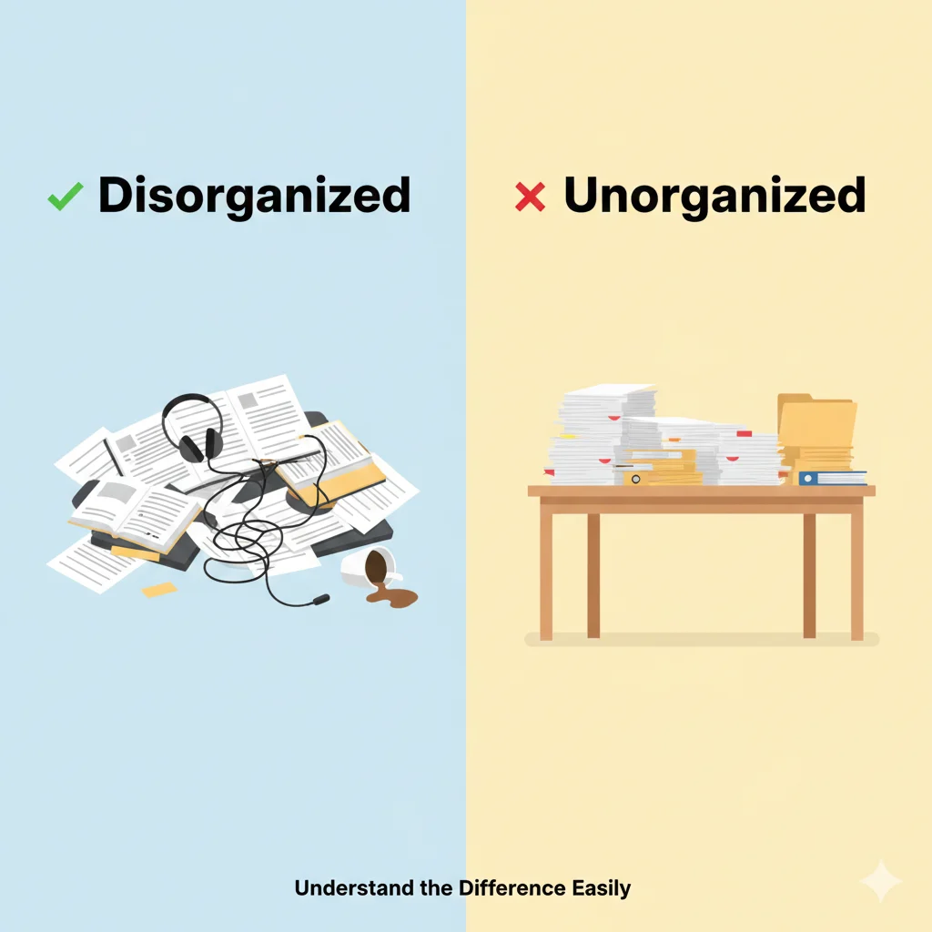 Disorganized or Unorganized