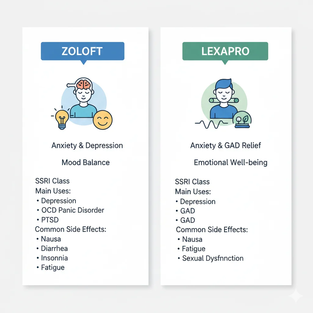 zoloft or lexapro