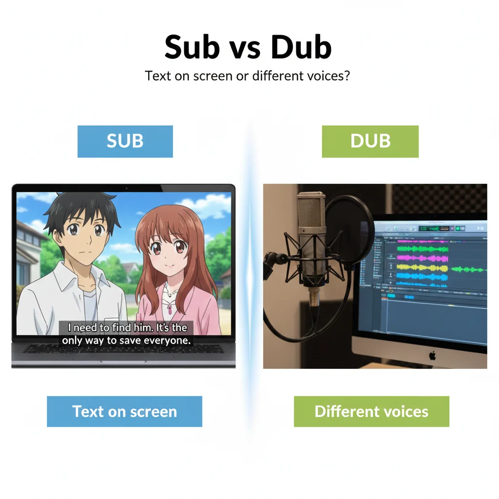 sub or dub