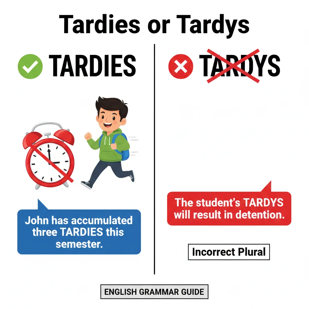 tardies or tardys