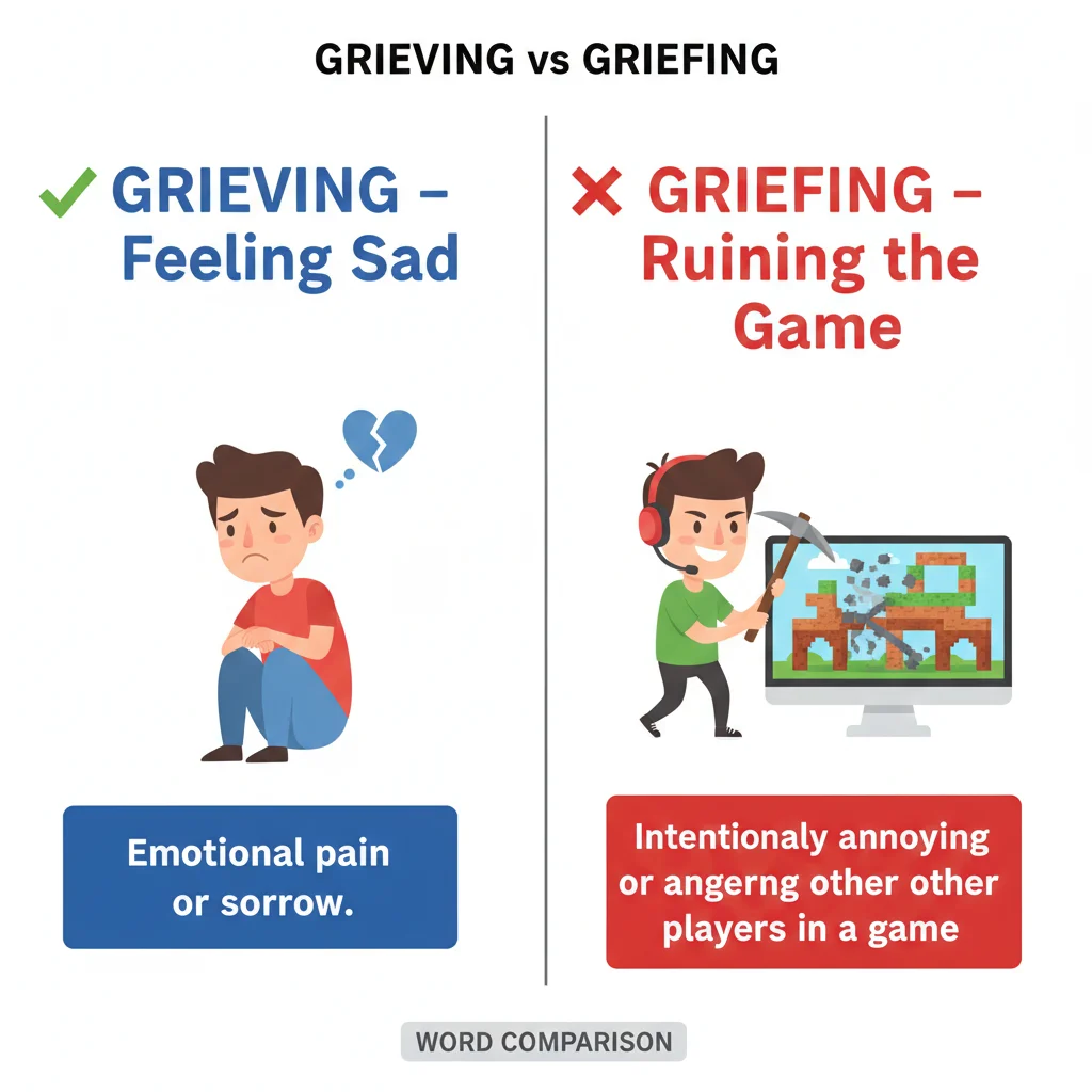 griefing or grieving
