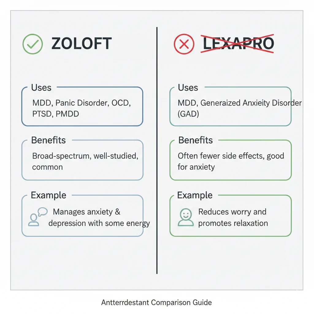zoloft or lexapro
