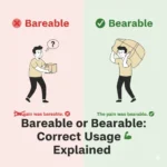 Bareable or Bearable