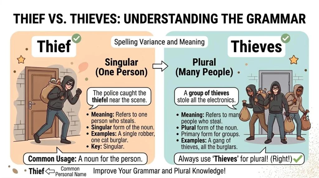 thiefs or thieves