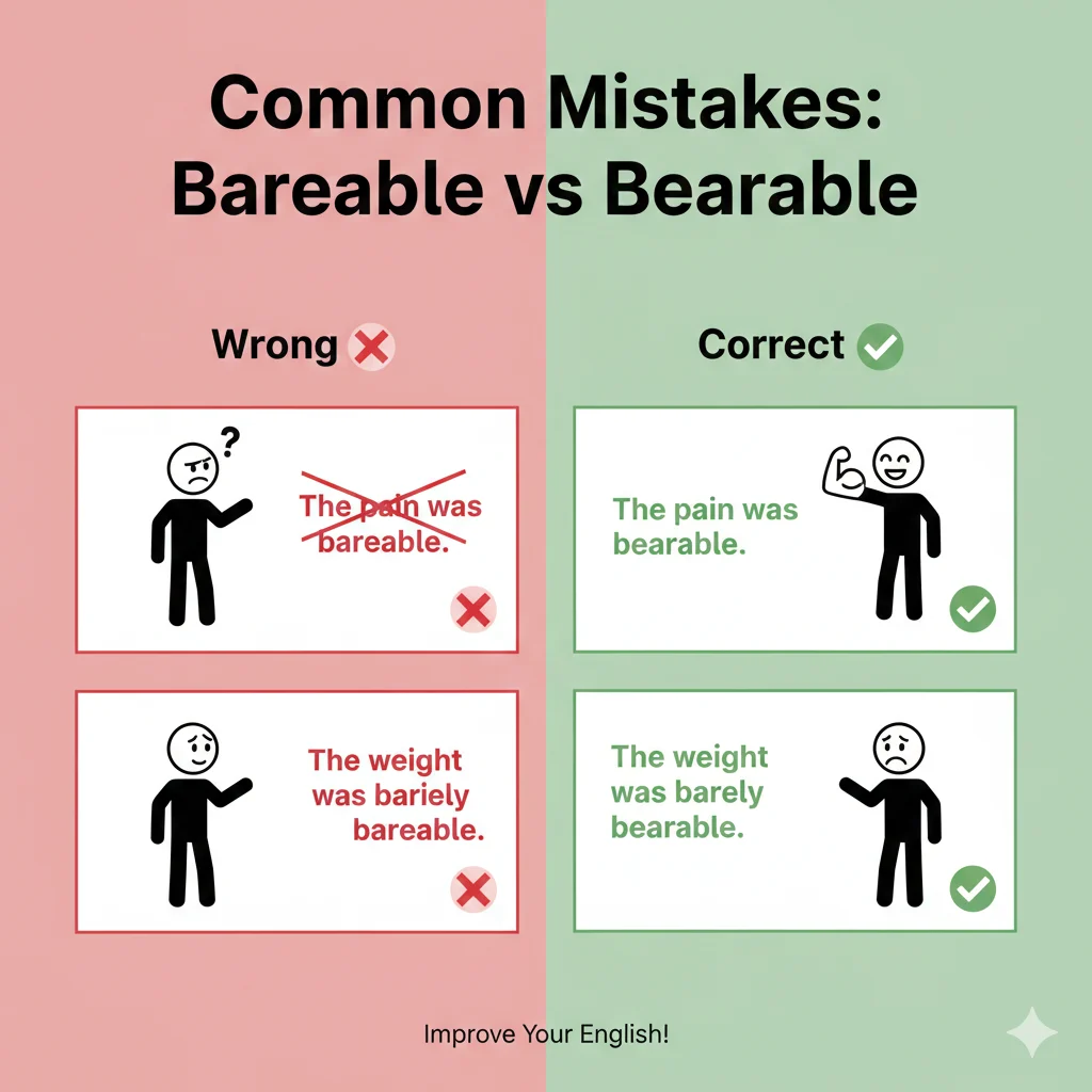 Bareable or Bearable