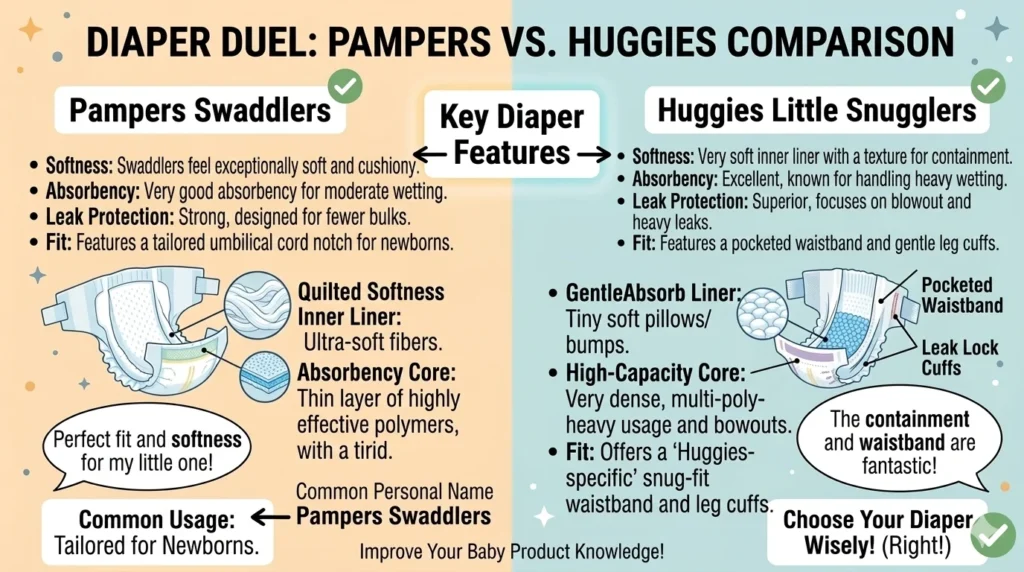 Pampers or Huggies