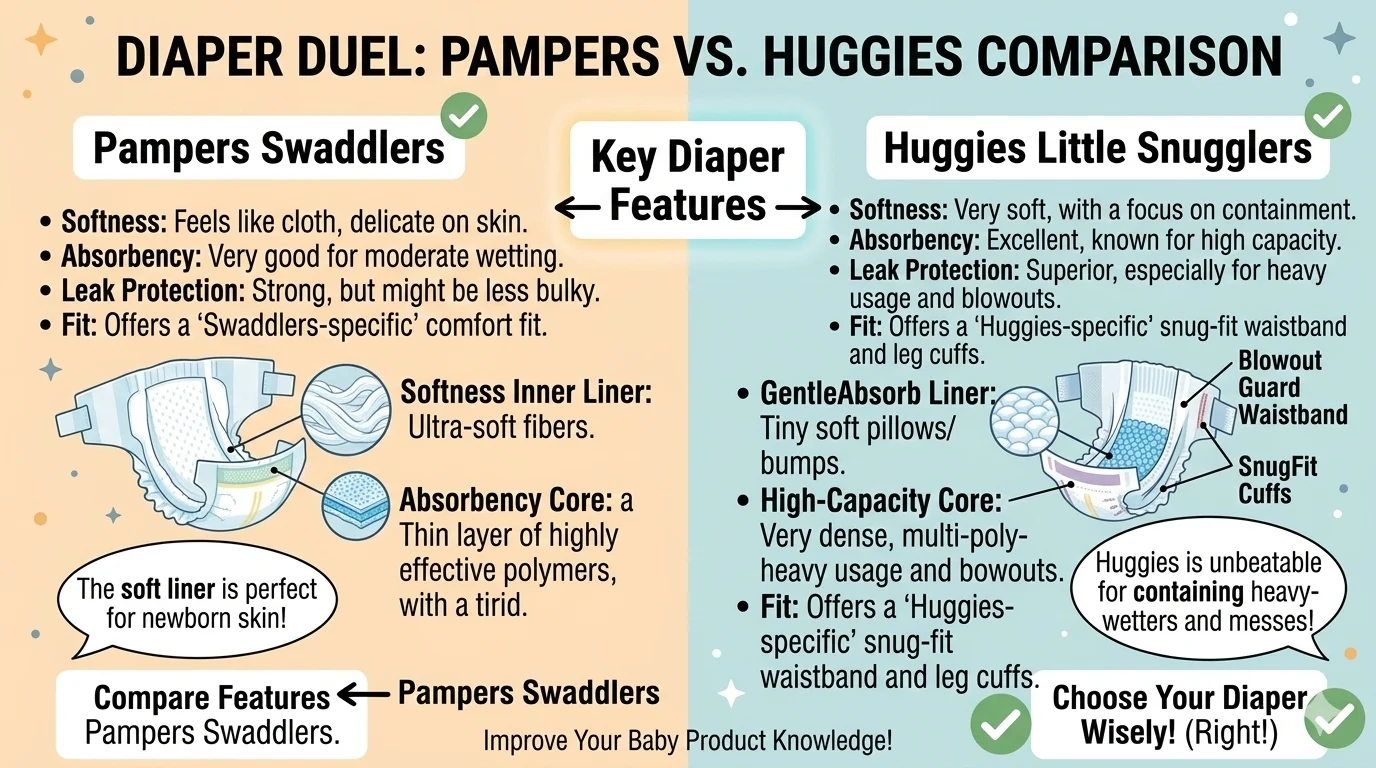 Pampers or Huggies