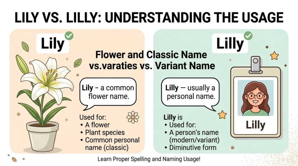 Lily or Lilly